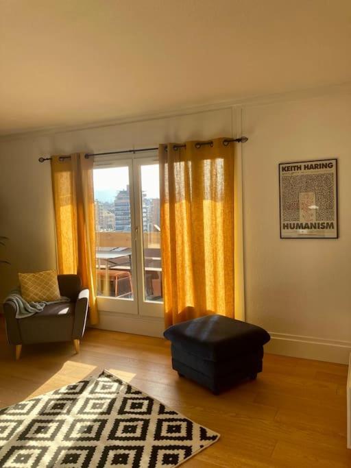 Charmant Appartement Pop - Arty Thonon-les-Bains Exteriör bild